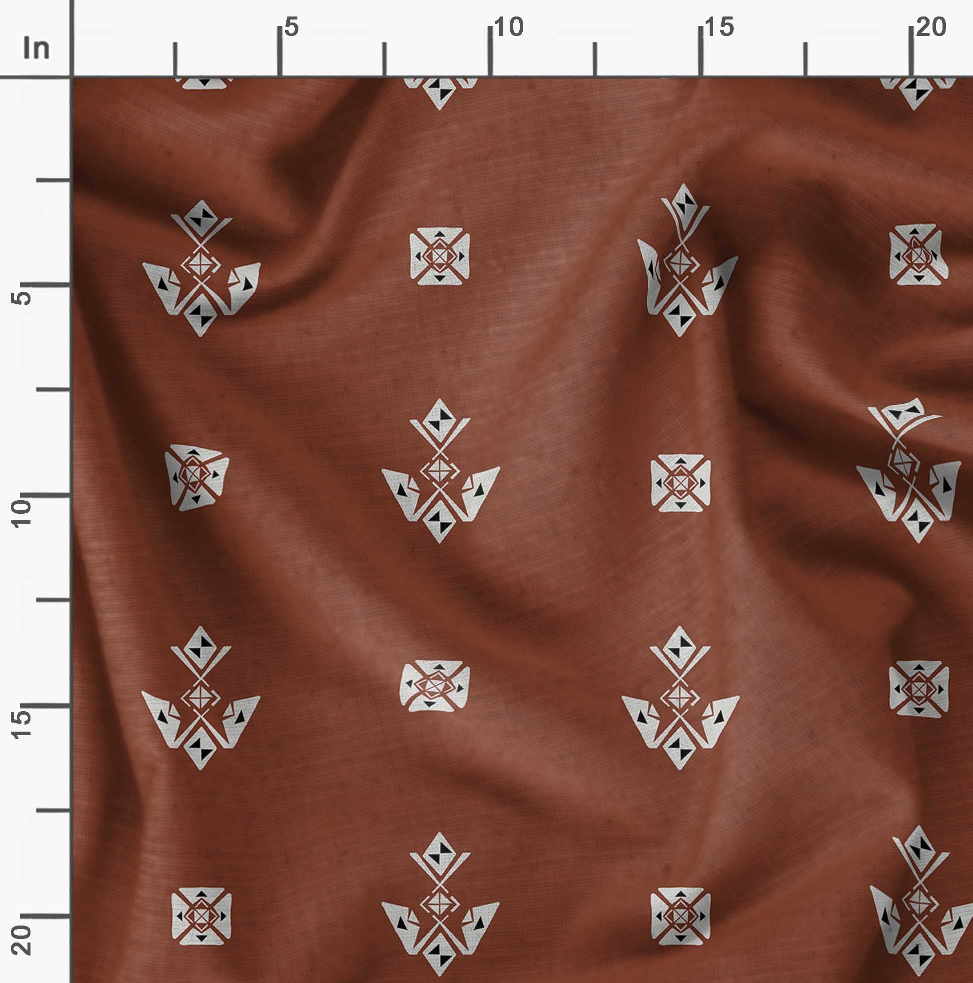 Soimoi Unstitched Crepe Fabric, 1 Yard - 42