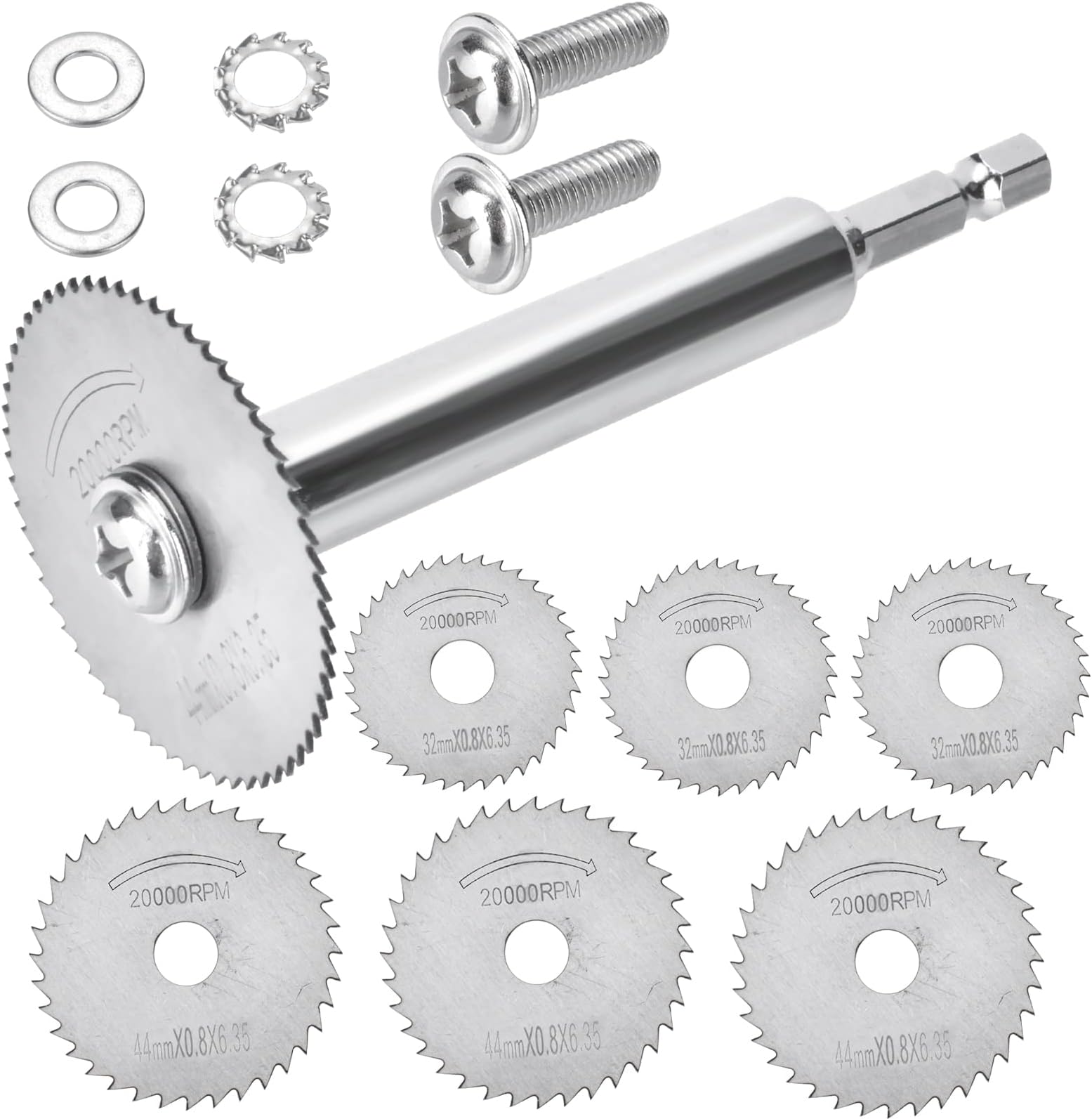 PVC Pipe Inside Cutter Set 1/4" Hex Shank PVC Plumbing Inside Cutter