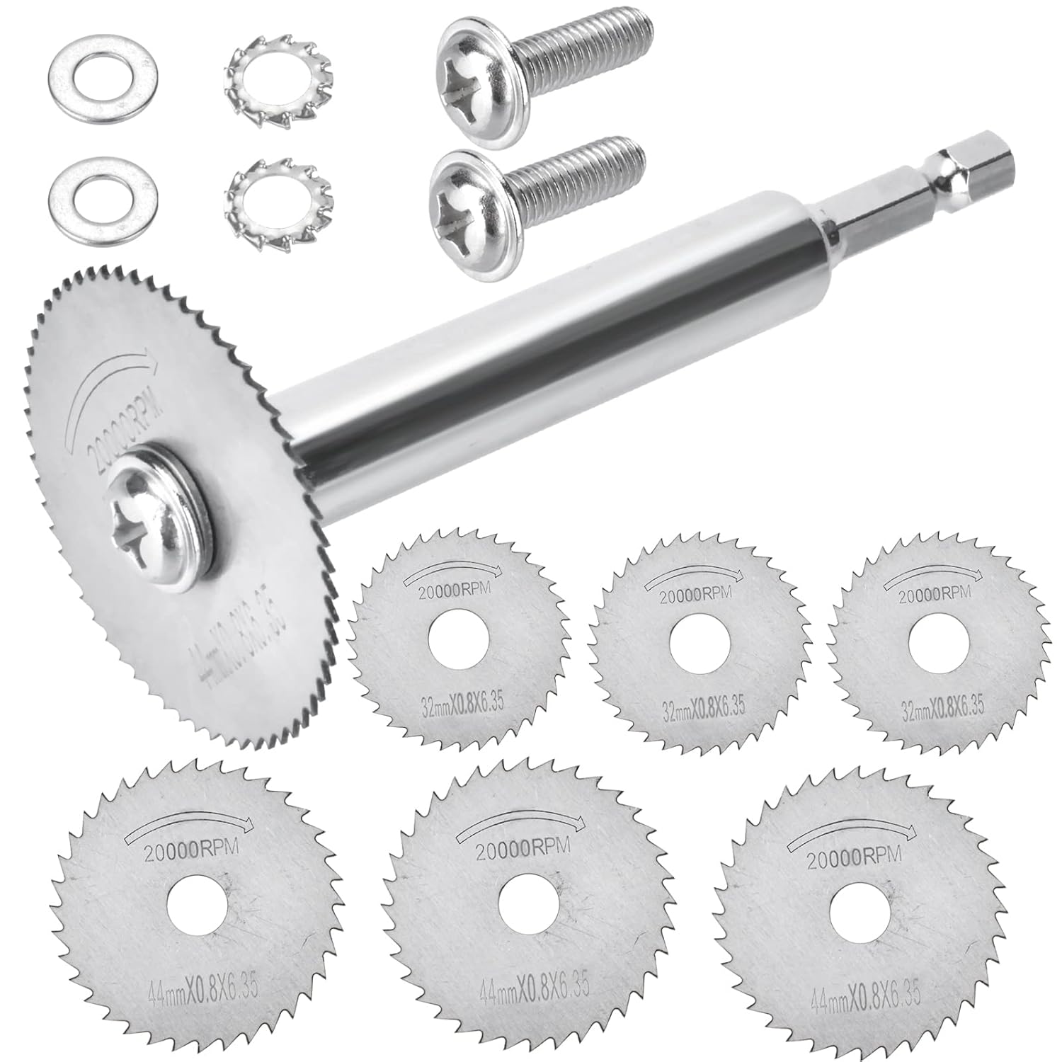 AccEncyc PVC Pipe Inside Cutter Kit 1/4" Hex Shank Plumbing Inside Cutter Internal Plastic Pipe