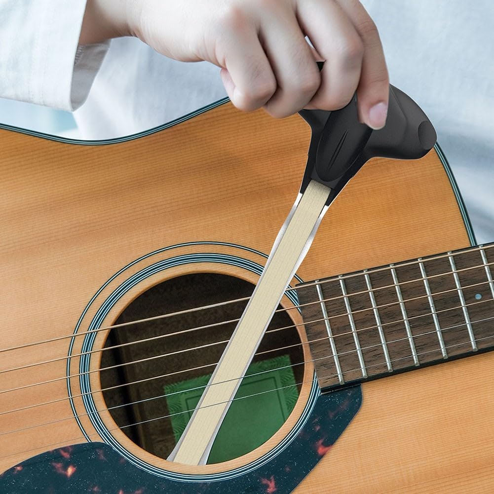 Arc De Guitare, Arc De Guitare Pickaso | Queue De Cheval Double Face Intégrée | Arc Portable, Kit D'arc De Guitare Pour Jeu De Guitare, Performances