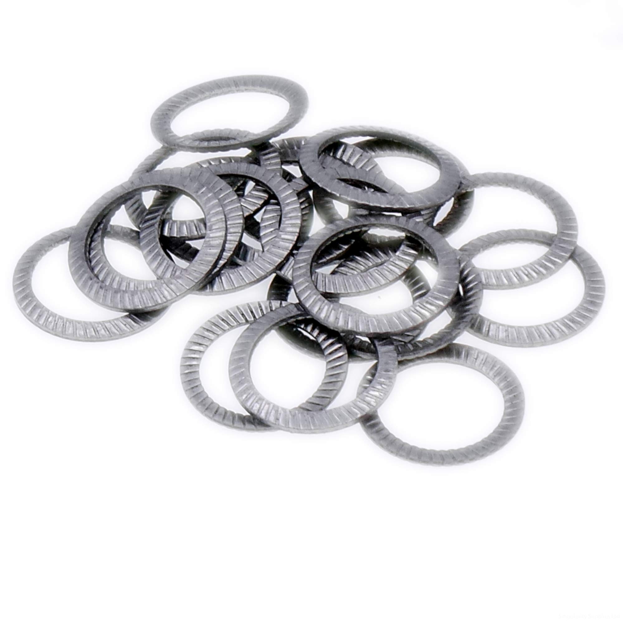 Singularity Supplies M2.5 (2.5Mm) Locking Washer (Serrated) - Stainless Steel (A2) (Pack Of 20)