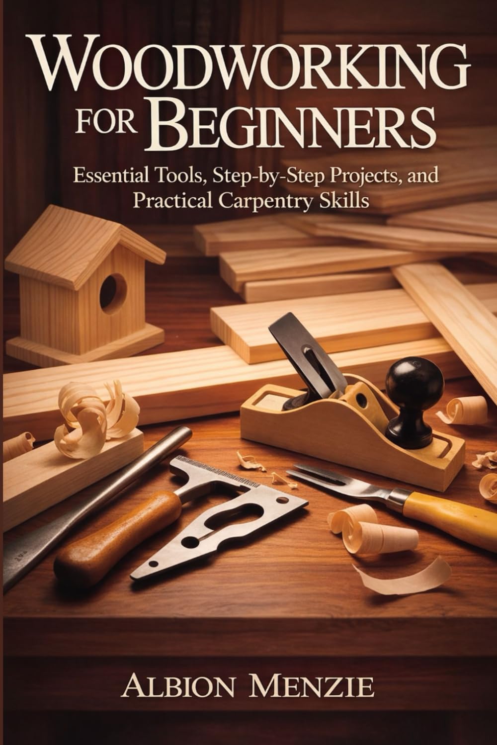 Woodworking for Beginners: Essential Tools, Step-by-Step Projects, and Practical Carpentry Skills
