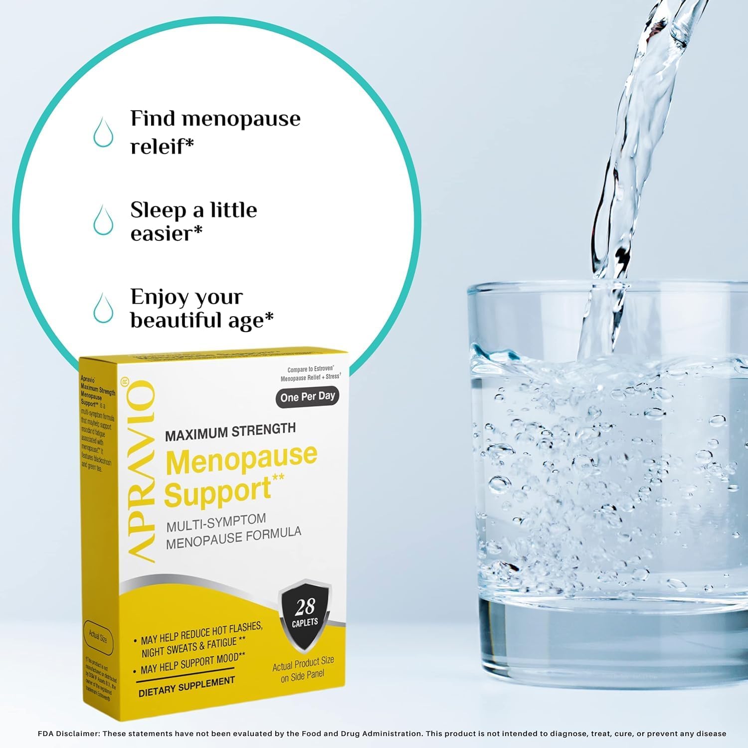 Menopause Support, Menopause Relief for Women, Reduce Hot Flashes, Night Sweats & Mood Swings, Maximum Strength Hormone Balance, 28ct - Image 5