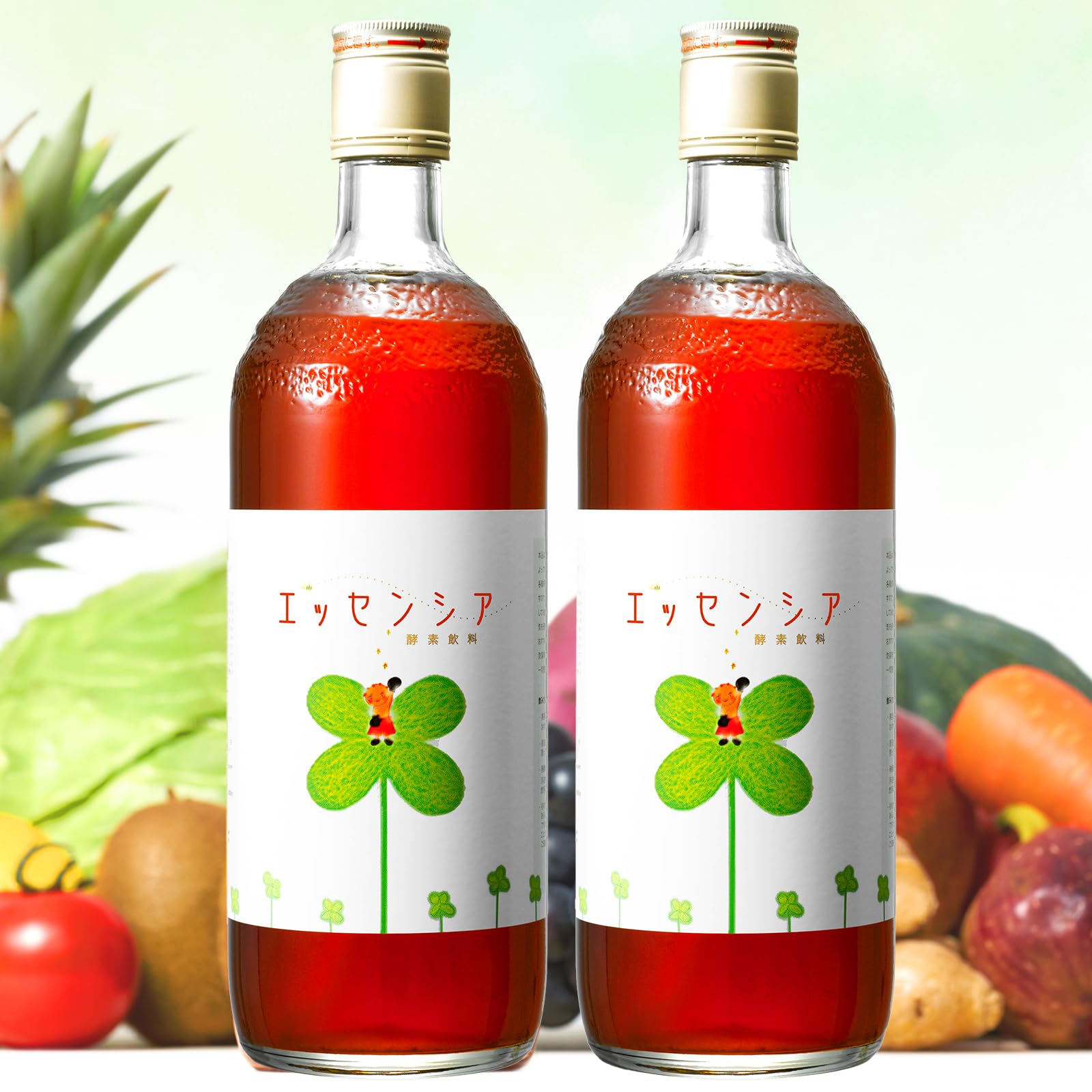 Amazon | 【100%無添加】エッセンシア酵素ドリンク720ml(2本セット 
