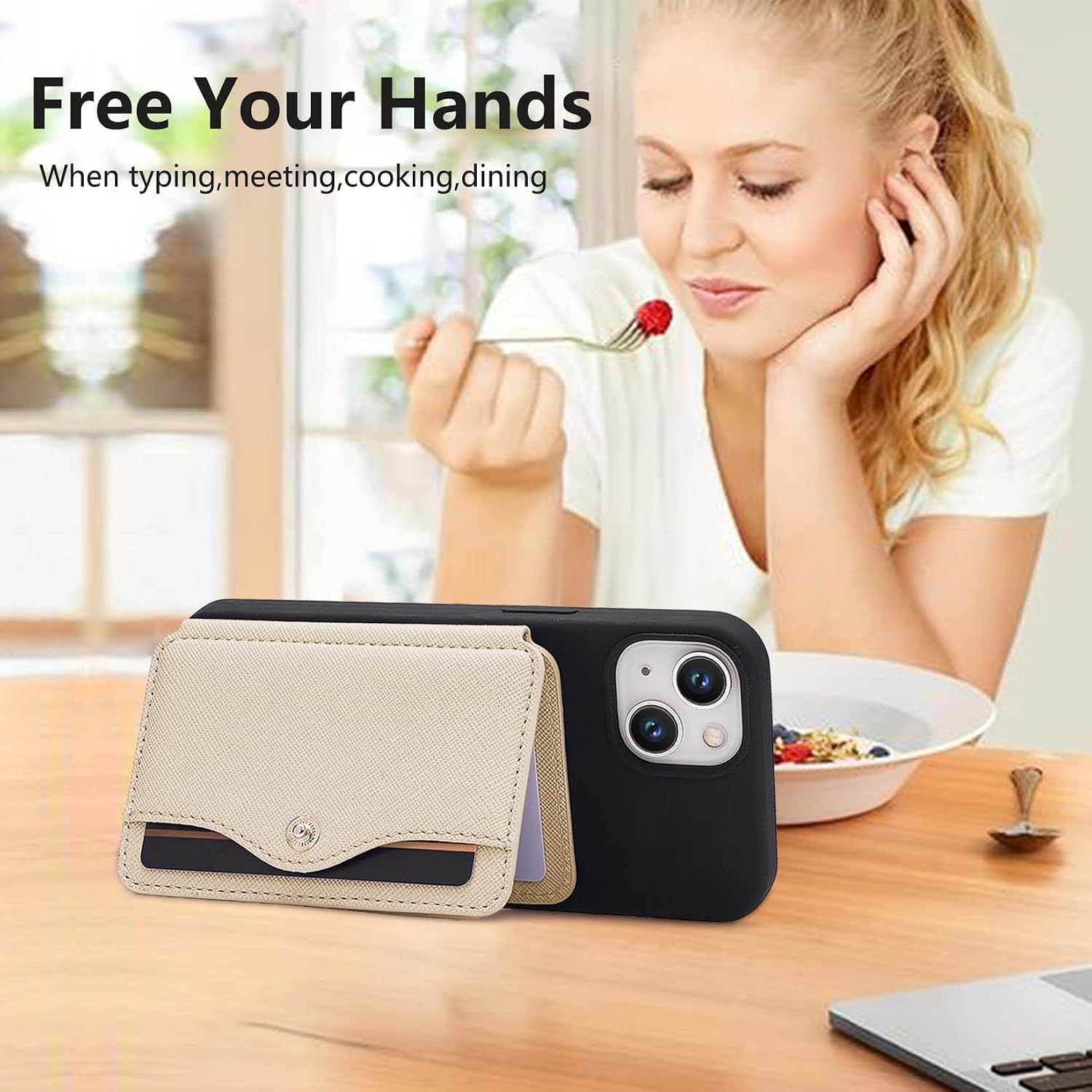 M-PlateauPhone Wallet Stick on with Sticky Adhesive for Phone image 3
