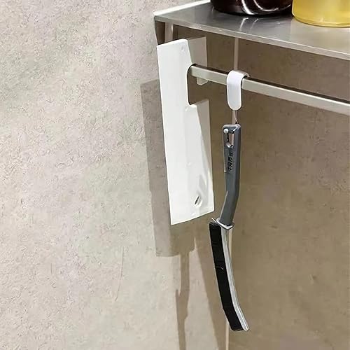 Miniatura 7 de 5 piezas de cepillo de limpieza de huecos de baño, nuevo cepillo multifuncional para limpieza de hendiduras, cepillo de limpieza de hendiduras de