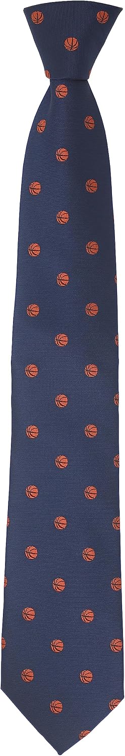 Sports Theme Pattern Neckties With Gift Box Golf Theme Ties Tennis Necktie Football Necktie image 2