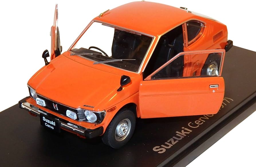 Amazon | IXO/イクソ 1/24 スズキ セルボ SS20型 1977 オレンジ