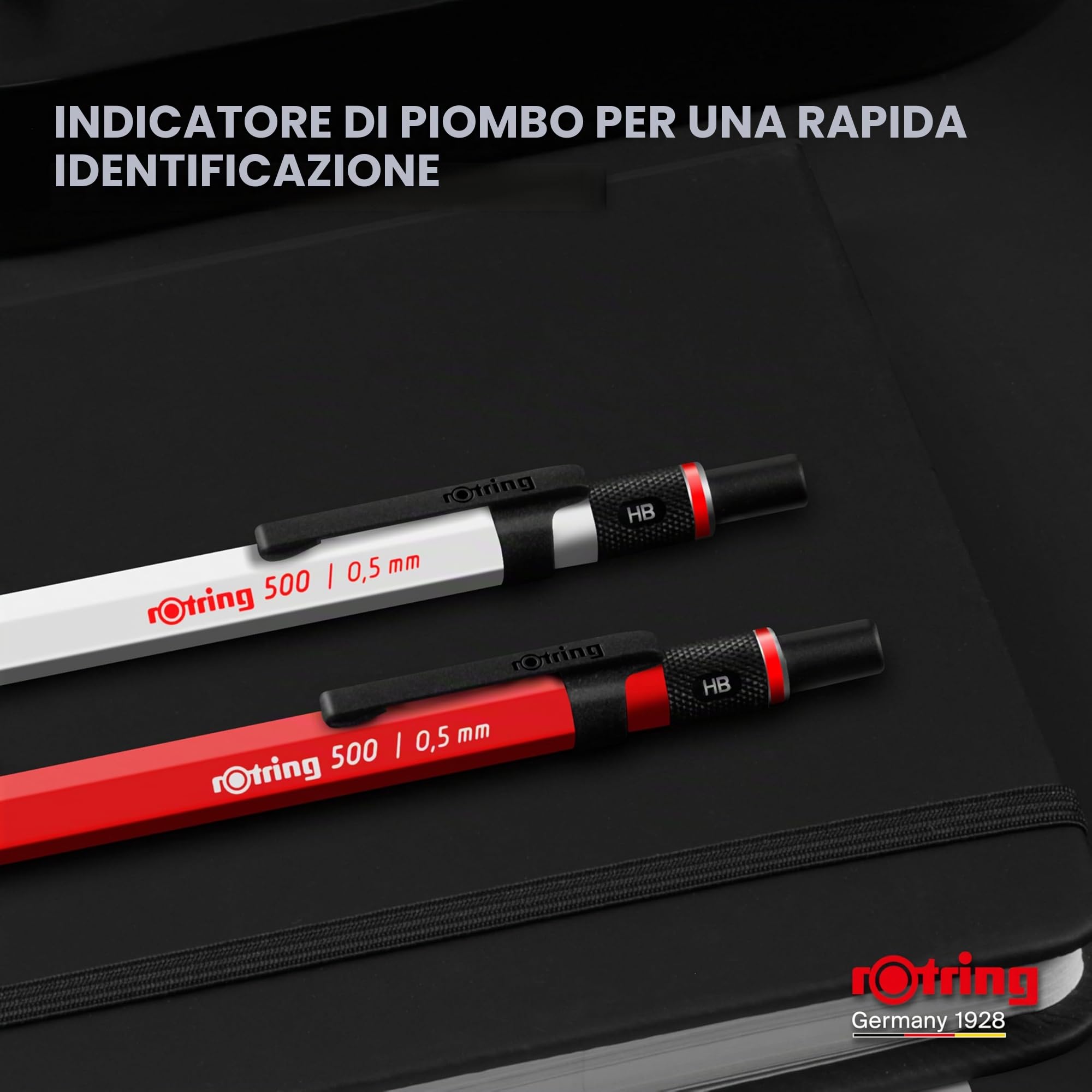 rOtring 500 portamina 0,5 mm Corpo blu