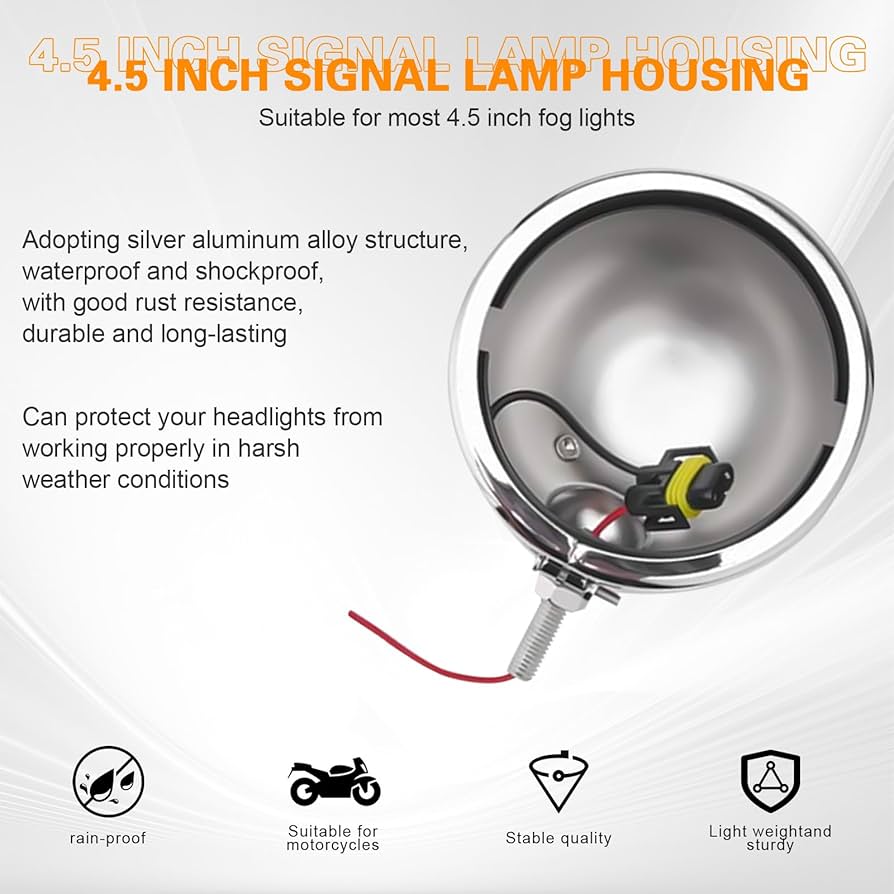 Amazon.com: SKTYANTS 4.5 inch Housing Bracket Mount Ring