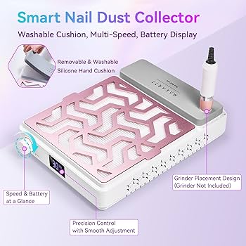 手入れ用具 MX4 cordless nail dust collector Mr. Nail Dust Collector (Battery-powered Version/Plug-in