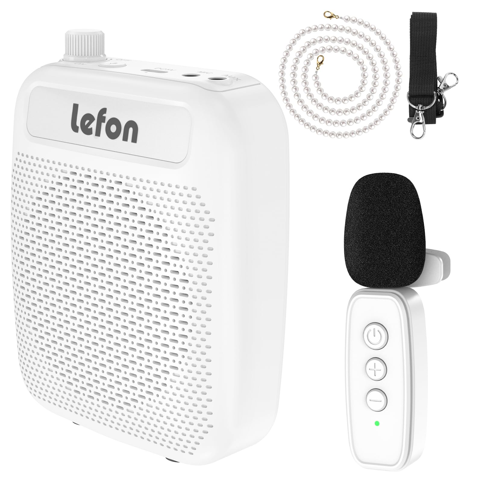 Amazon.co.jp: Lefon ポータブル拡声器 ワイヤレス拡声器 10W 無線拡声