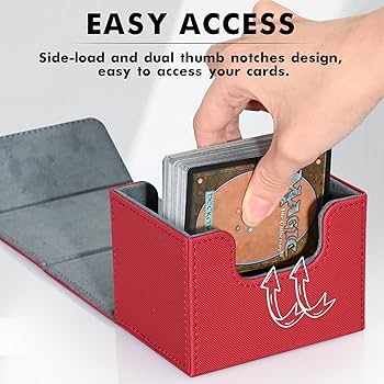 Amazon.com: ZLCA Card Deck Box for Trading Cards, MTG Commander