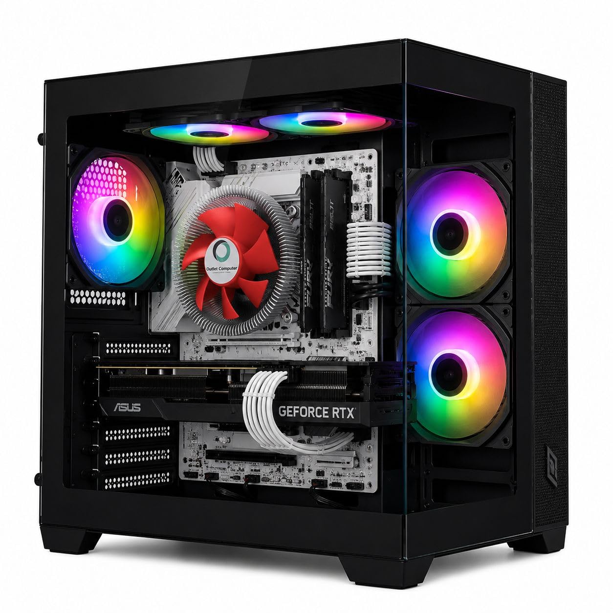PC Gaming Desktop i7 - RAM 16 GB - SSD 480 GB - GTX 750 8 GB GDDR5