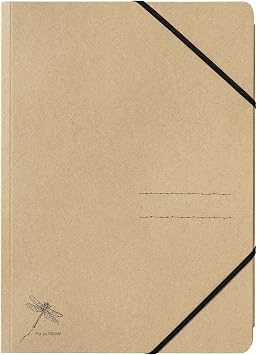 PAGNA Elastic Folder A4 Pure 3 Flaps Natural