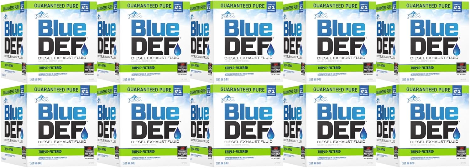 BlueDEF DEF002 Diesel Exhaust Fluid - 2.5 Gallon Jug (10)