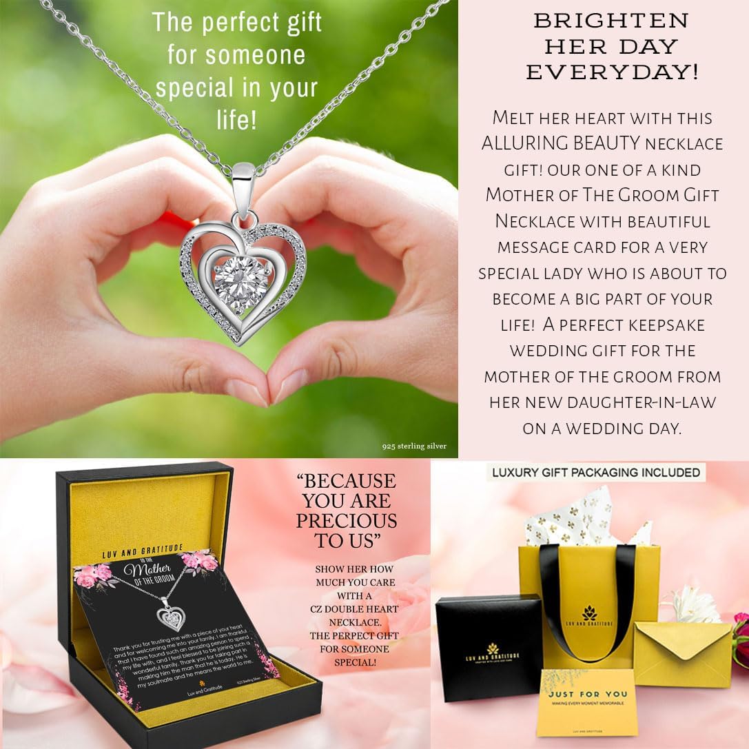 Luv and Gratitude Gift for Mom, Sterling Silver Necklace for Mom, Mother's Day Gift, Birthday Gift for Mother, Christmas Gift for Mom (Parent) - Image 8