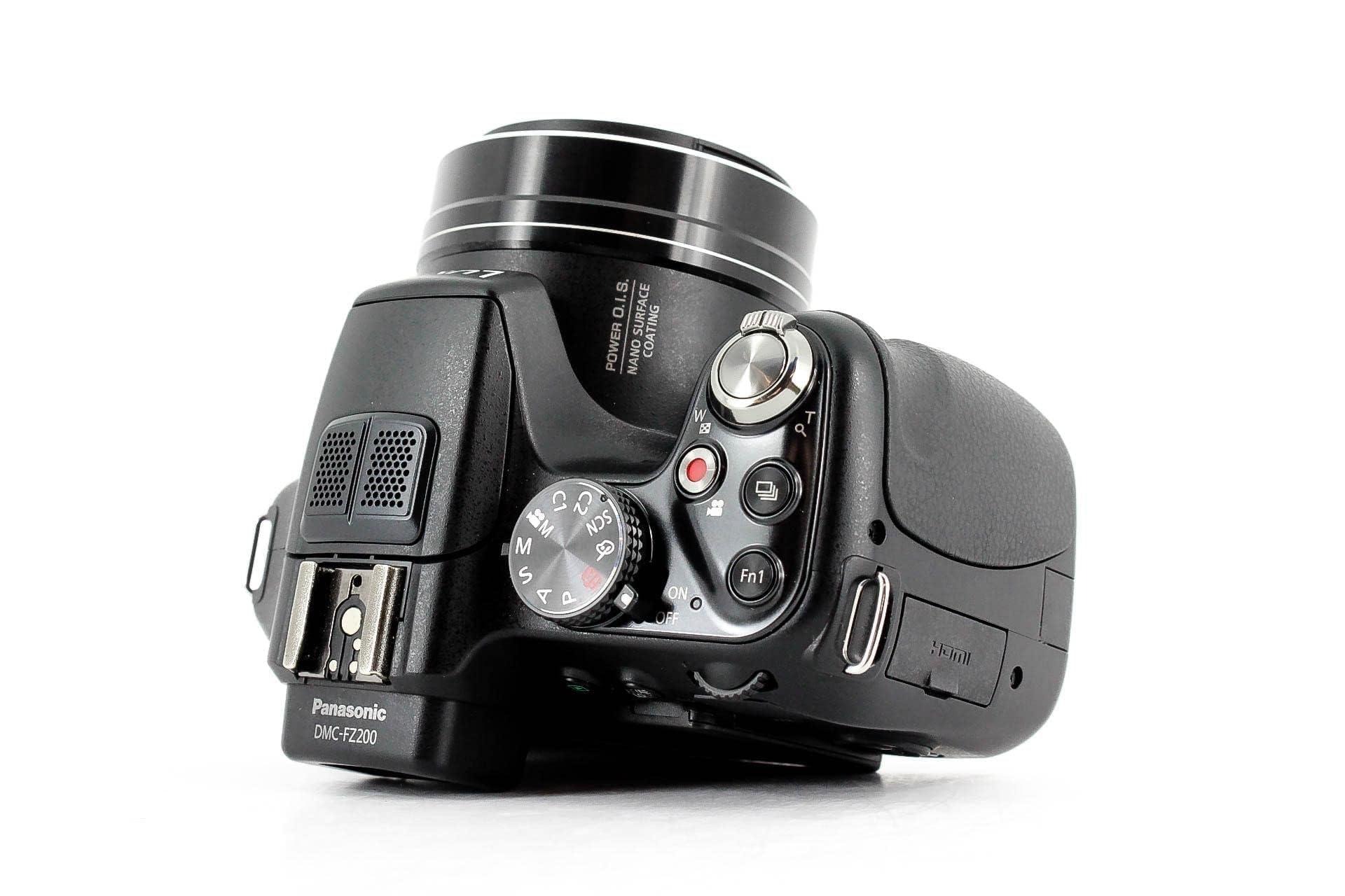 Panasonic Lumix DMC-FZ200 Appareil photo Bridge 12,1 Mpix Zoom optique Leica Elmarit 24x 3D Noir