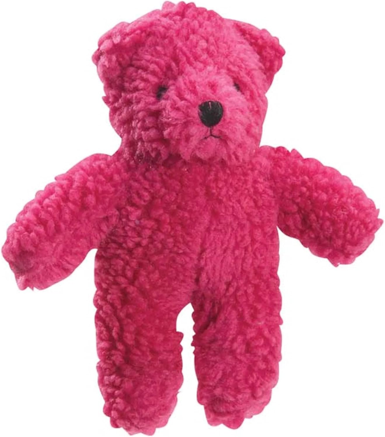 Zanies Berber Bear Plush Dog Toys in Red – Perfect for Playtime Zanies Berber Bear Plush Dog Toys in Red – Perfect for Playtime