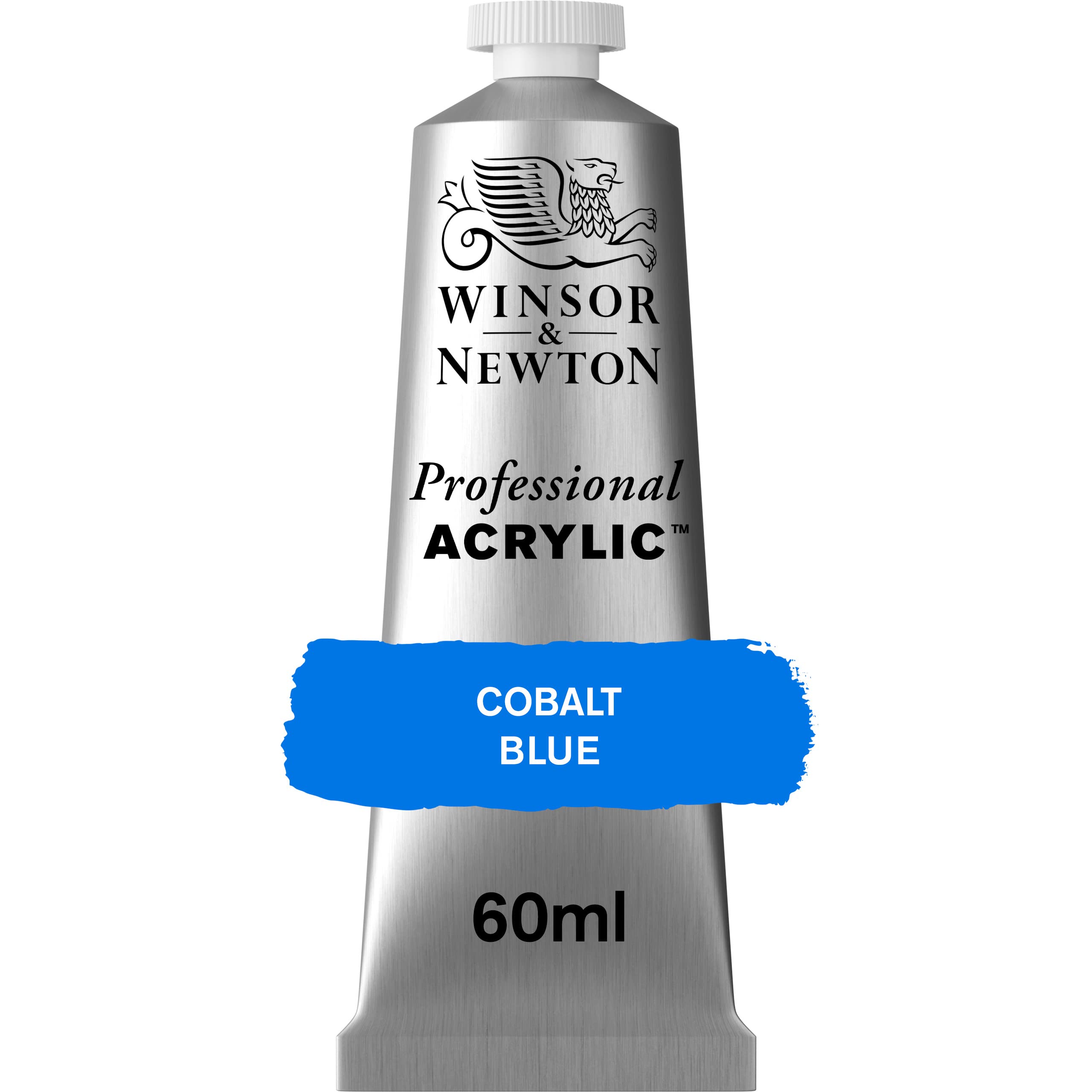 Winsor & Newton Professional Acrylic Paint, Cobalt Blue, 60 ml Tube