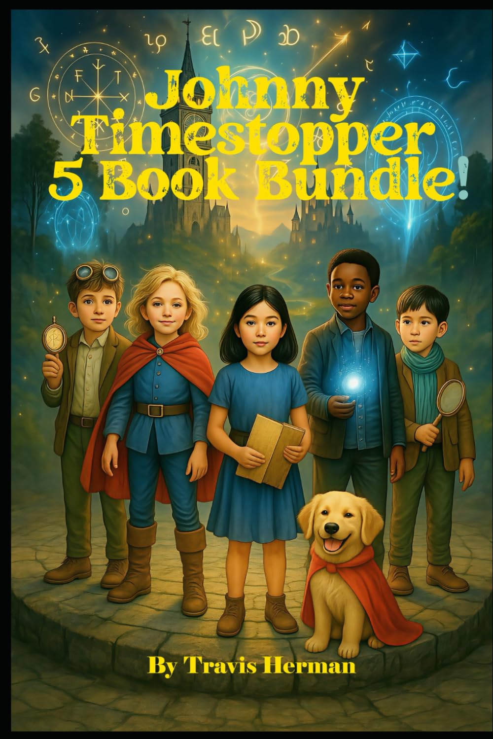 Johnny Timestopper 5 Book Bundle: The Clockwork Conspiracy, The Villain of Time, The Clockhand's Assembly, The Midnight Bell, The Case of the Missing ... (Johnny Timestopper Mystery Adventures)