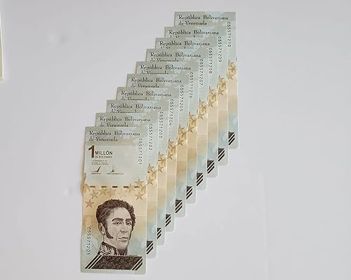 irnotes Billete Venezuela 1 Millón Bolívar Soberano Billete UNC|. Compra 2 juegos recibirás 3 X 100.000 carriles por valor de $30