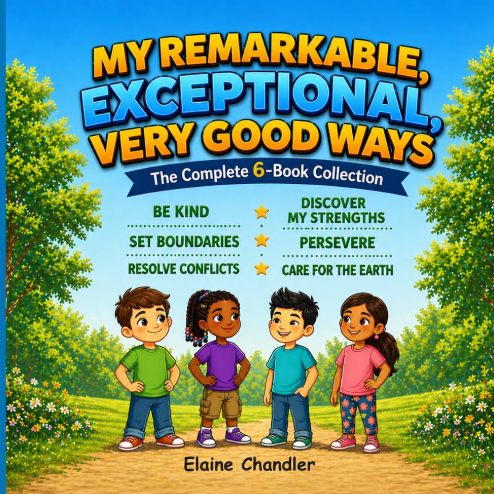My Remarkable, Exceptional, Very Good Ways Complete 6-Book Collection: A Guided Journey in Kindness, Boundaries, Conflicts, Strengths, and Perseverance