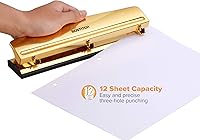 Vista 7 de Bostitch Perforadora de 3 agujeros, 12 hojas