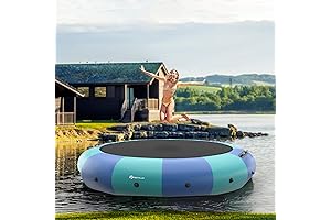 Goplus Inflatable Water Trampoline: The Ultimate Way to Bounce into Summer Fun