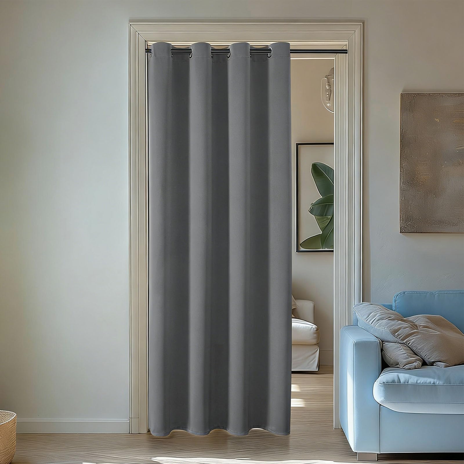 Rideau isolant thermique contre le froid et la lumière du jour 165x180 cm