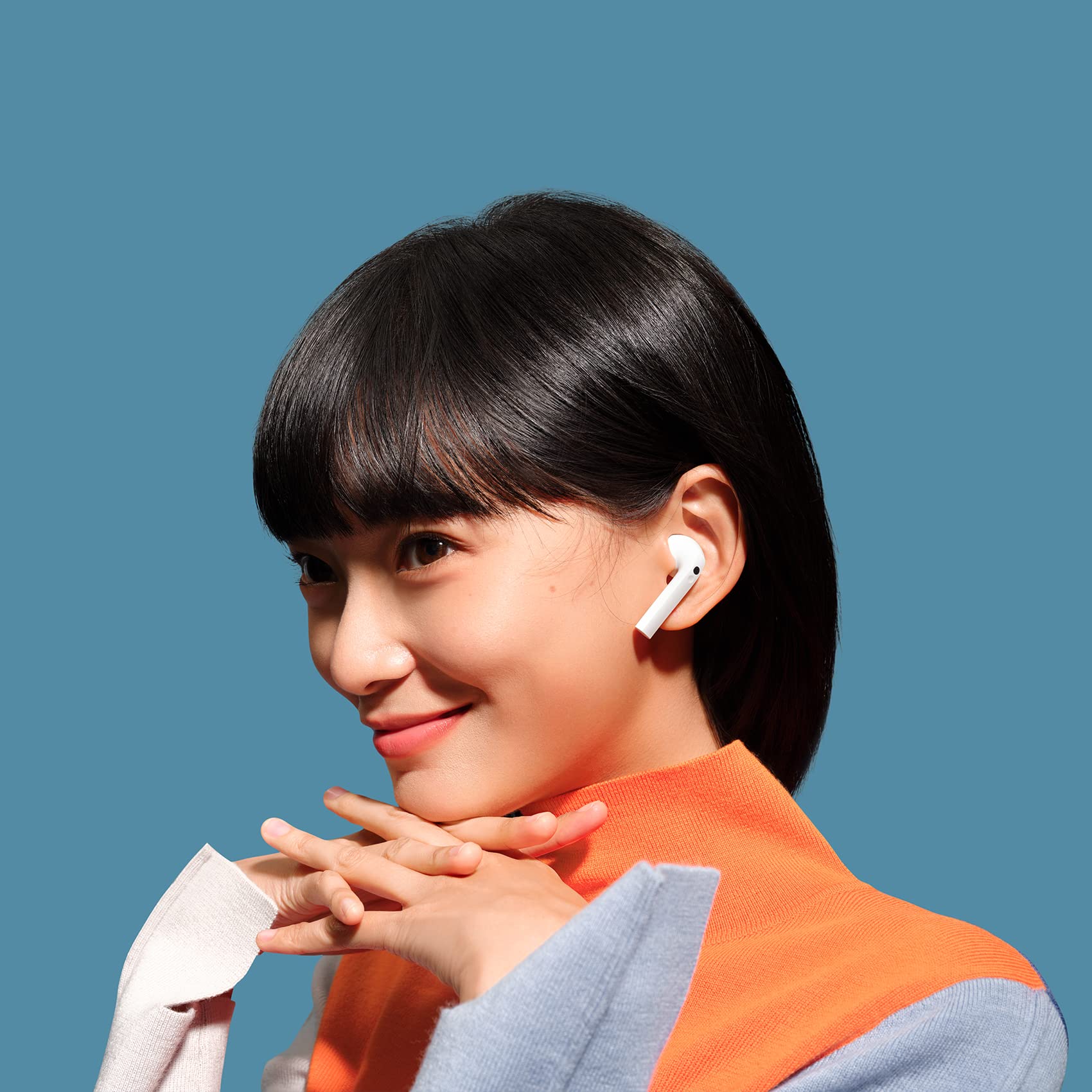 XIAOMI Redmi Buds 3 Cuffie Bluetooth Wireless 5.2 Redmi Buds 3 Cuffie Semi-interne, Durata 20 Ore, Touch Control, Resistenza alla Polvere IP54, Bianco