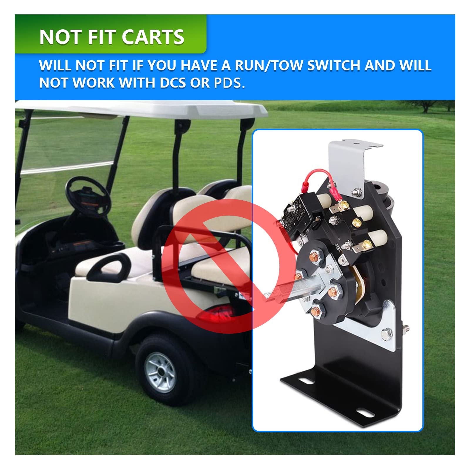 Amazon.co.jp: EZGO フォワード&リバーススイッチアセンブリ ゴルフ