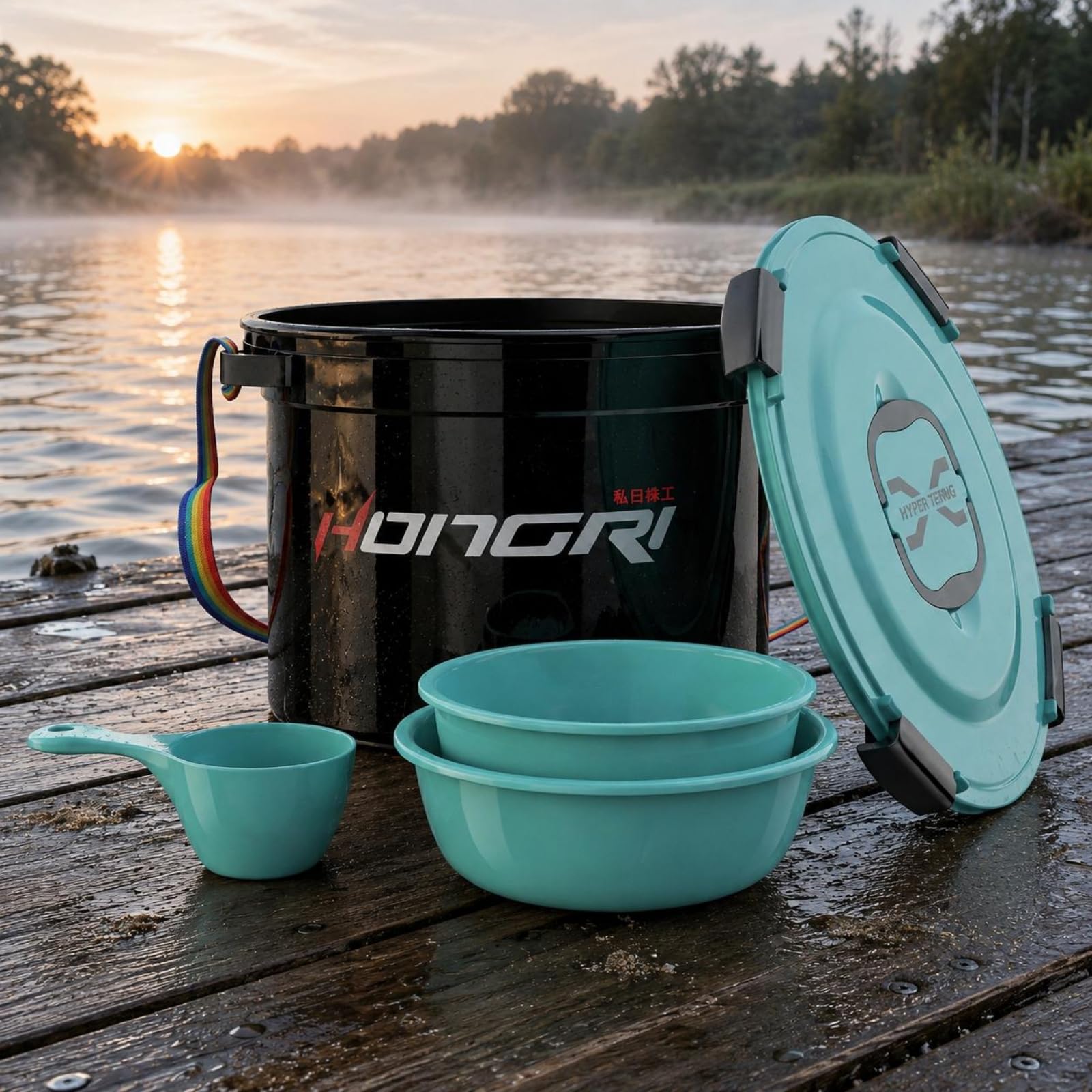Contenitore Esche da Pesca Secchio per, style to 2