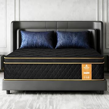 Twin Mattress 10 Inch Twin Size Mattresses in a Box Memory Foam Hybrid Twin Mattress Soft with Individual Pocket Spring for Motion Isolation, Edge Support, Medium Firm