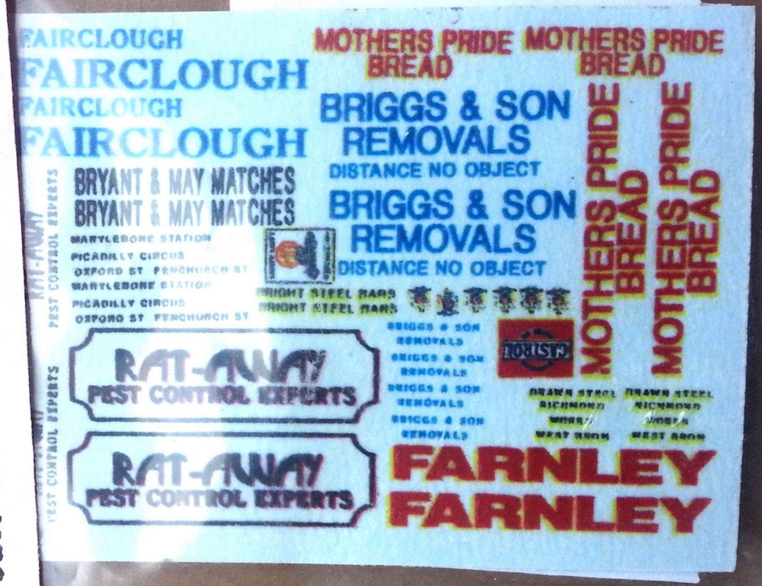 Buy Langley Models Vehicle Decals set 2 for Lorries Trucks N Scale
