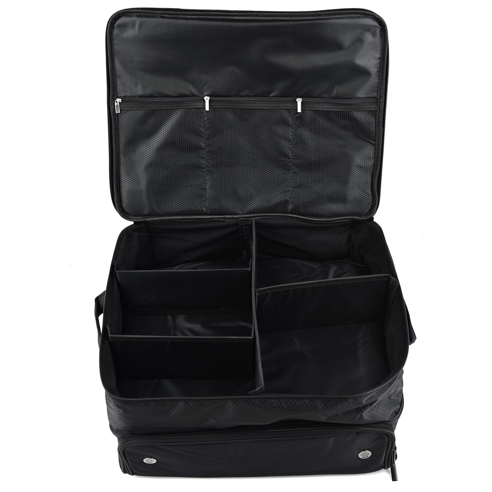 Organizer per Bagagliaio, Borsa da Auto Multiscomparto con Scomparto per Scarpe per Mazze da e Accessori per Gli Appassionati di Auto