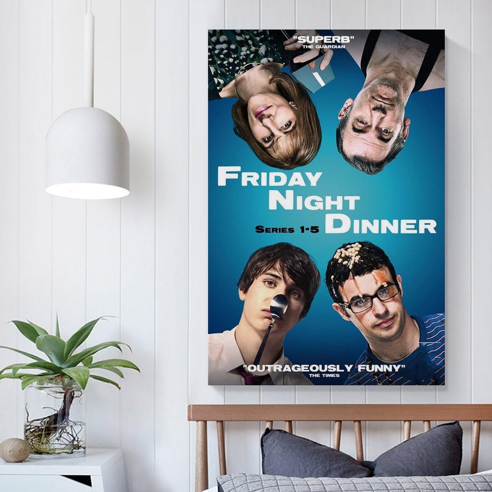 Poster De Film Vintage Sur Toile 20x30 Cm - Décoration Murale Salon, Chambre - Impression Haute Qualité