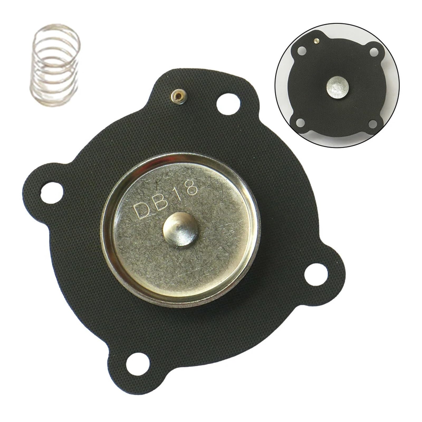 DB18 - Kit di riparazione a membrana per valvole Mecair Pulse Jet, compatibile con VNP208, VEM208, VNP224, VEM224, VNP308, VEM308, VNP408, VEM408, VNP608