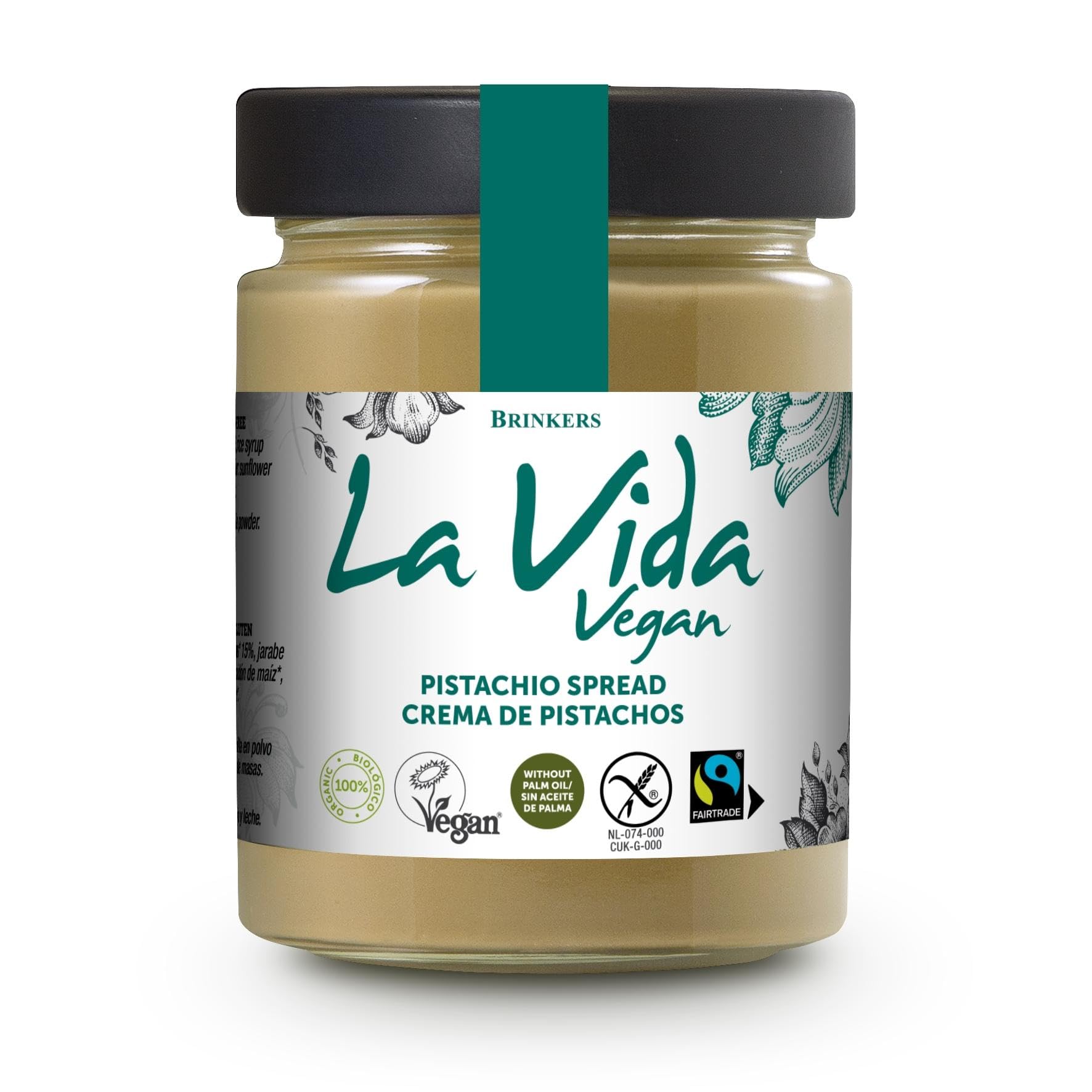 Crema de Pistacho Bio 270g La Vida Vegan
