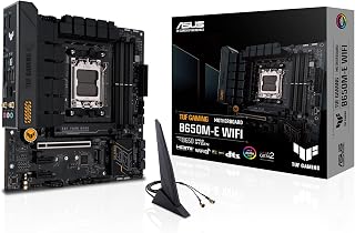 Placa Mãe Asus TUF Gaming B650M-E WIFI, Chipset B650, AMD AM5, mATX, DDR5, 90MB1FV0-M0EAY0