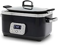 Vista 12 de GreenPan Elite 14 en 1 olla de cocción lenta eléctrica antiadherente de 6 cuartos de galón, olla de cocción múltiple de cerámica sin PFAS