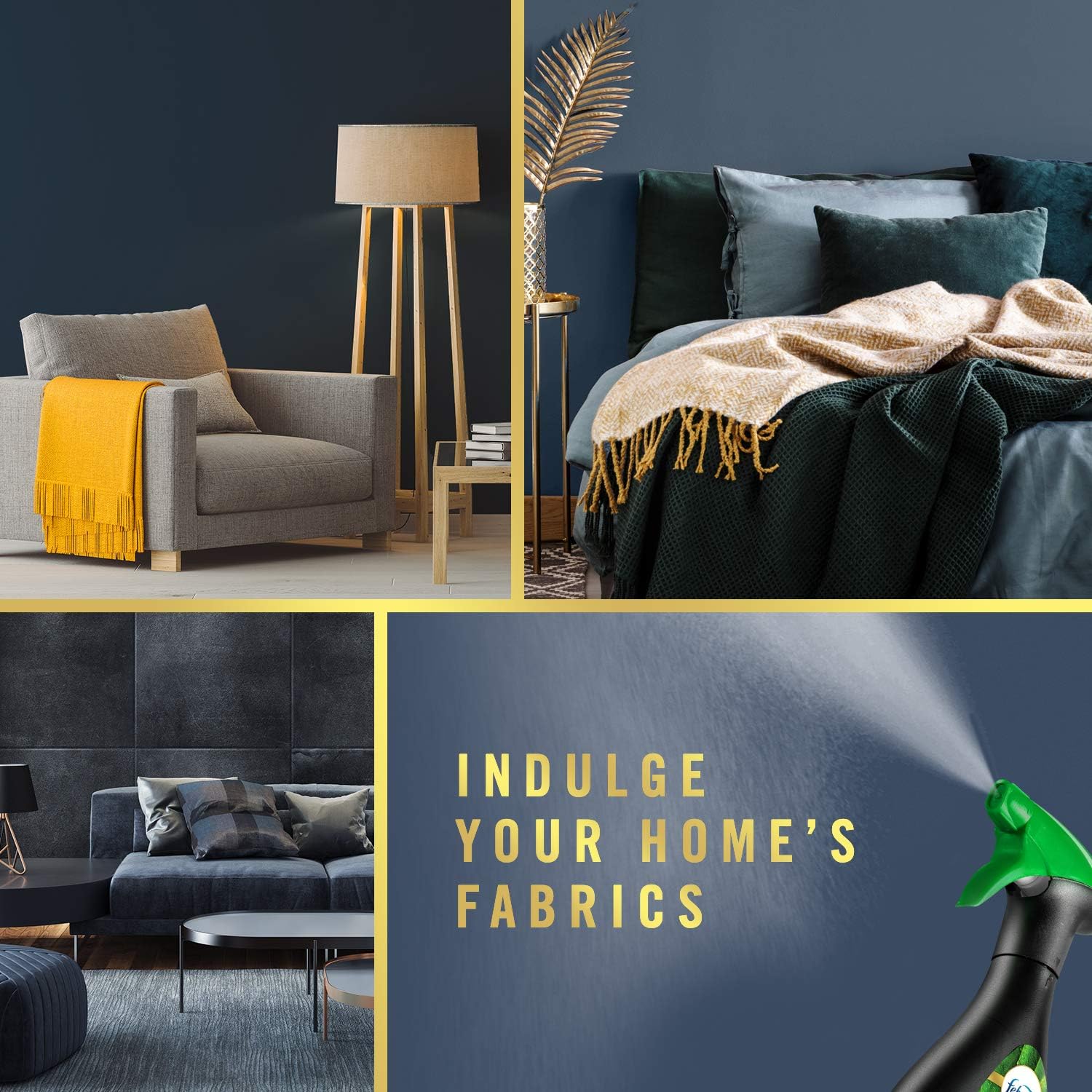 Febreze Odor-eliminating Fabric Refresher Forest and Extra Strength Botanical Breeze, 27 Oz. Spray, 2 Count : Everything Else