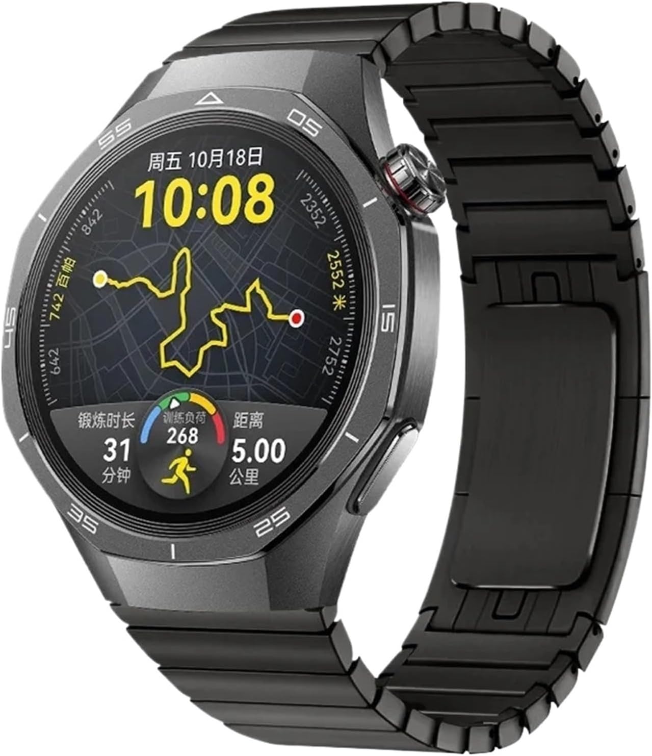 22mm Metal Band for Watch GT6 Pro GT5 5Pro GT4/3 46mm Stainless Steel Bracelet for Watch 5 4Pro 3 46mm Quick Strap