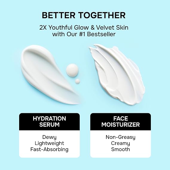 SimplyVital Collagen, Retinol & Hyaluronic Acid Serum + Cream Set Anti-Aging Face & Neck Moisturizer Duo Hydrating & Firming Skin Care Bundle for Women