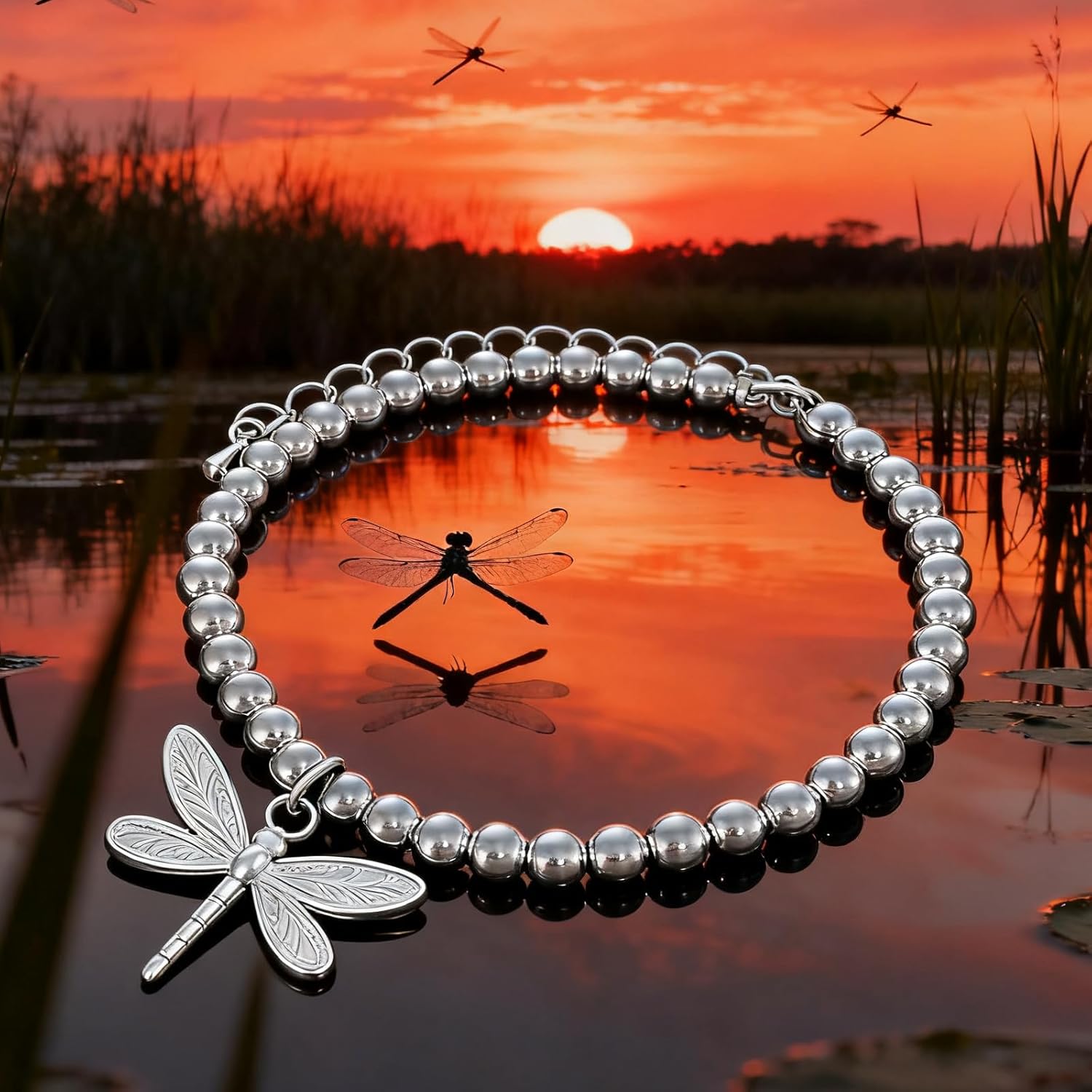 Dragonfly Jewelry for Women Her Sister Wife Aunt Best Friend Birthday Gifts Dragonfly Bracelet - Image 6