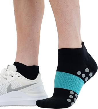 FlipBelt Performance Low-Cut & Quarter-Cut Running Socks 200-Needle Seamless, Arch Support & Cushioned Toe USA Company