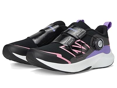 New Balance Kids DynaSoft Reveal v4 BOA(r) (Little Kid) Kids Shoes Black/Signal Pink/Violet Crush