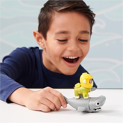 Miniatura 2 de Paw Patrol, Aqua Pups Rubble and Hammerhead - Juego de figuras de acción para niños a partir de 3 años