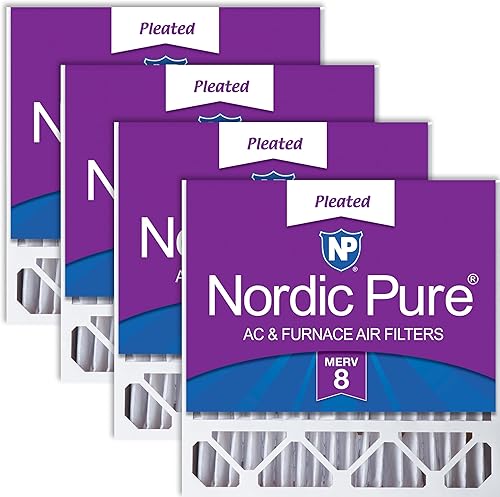 Miniatura 28 de Nordic Pure Honeywell FC100A1011 - Reemplazo de filtro plisado de aire para calentador de aire acondicionado