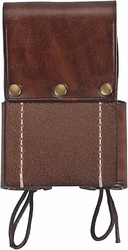 Miniatura 2 de TOURBON Organizador de herramientas de cuero, soporte de martillo de llave de toro, pin de toro